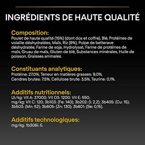 PURINA PRO PLAN | Light/Stérilisé| Chien Adulte | Toutes Tailles | Croquettes Riches en Protéines| Au Poulet| Favorise la gestion du Poids | Sac | 14KG