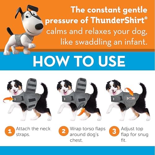Gilet anti-stress, gilet relaxant chien,Thundershirt, stress chien, anti-stress naturel