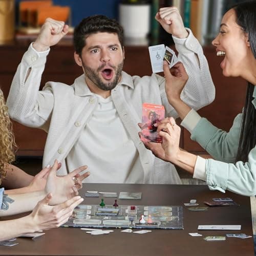 Hasbro Gaming Cluedo Conspiration, Jeu de Mystère, Jeux de Société pour Ados et Adultes, 4 à 10 Joueurs, Jeu d'Enquête et d'Énigme Multijoueur avec Rôles Secrets, Cadeau de Noël