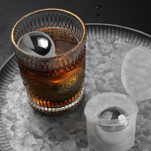 Glaçons réutilisables en acier inoxydable de 38 mm pour whisky, vin