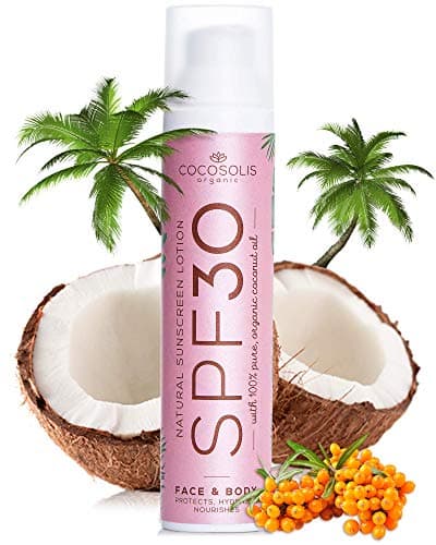 COCOSOLIS | Crème solaire SPF 30, hydratante et protection solaire pour tous les types de peau, aux huiles bio | Protection solaire bio (100 ml)