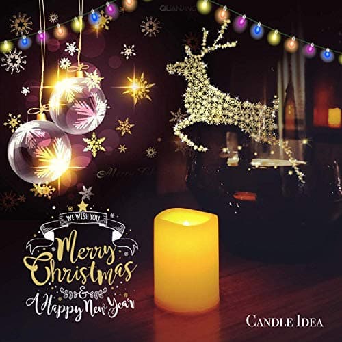 CANDLE IDEA 36 Pièces Bougies LED Sans Flamme Vacillante, Alimentées Par Piles Bougies Chauffe-Plat Électriques Sans Flamme Petite Bougie Pour Anniversaire Mariage Halloween Noël Décoration