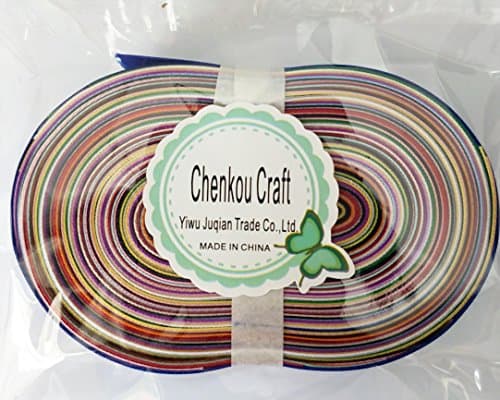 Chenkou Craft Ruban de satin double face en polyester 20 couleurs assorties 25 mm 18,9 m