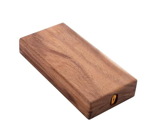 Engelhart- 350320 - Awalé en Bois – Jeu Africain – Jeu de société – Jeu en Bois – 2 Joueurs – Jeu écologique – 13,2 x 24,4 x 4,8 cm