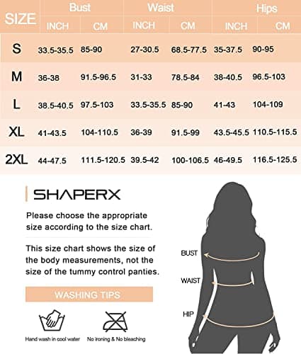 SHAPERX Body Sculptant Femme Gainant Ventre Plat Minceur Invisible Shapewear Bodysuit Amincissant Gaine, UK-SZ6224-Black-M