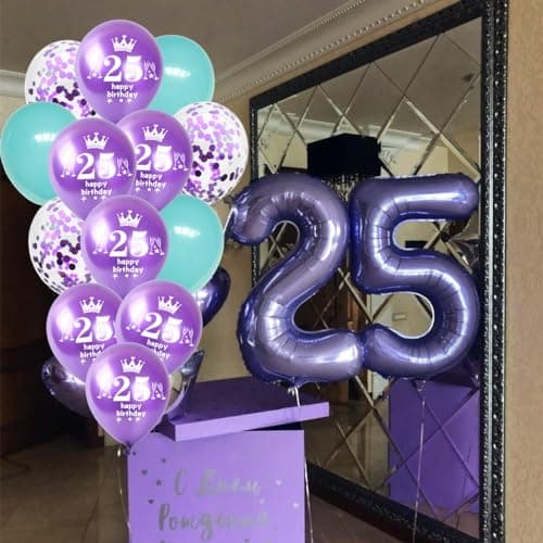 pourpre Ballon 11 ans anniversaire fille décoration 22 pièces violet bleu Happy 11th Birthday latex ballons 11 ans anniversaire décoration 11 ans fille décoration gâteau 11 ans anniversaire fille