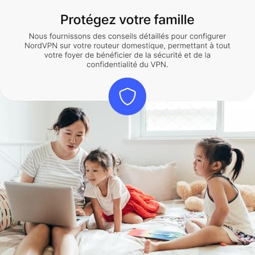 NordVPN Basique, 10 Appareils, 1 An, Logiciel VPN Premium, Code Numérique