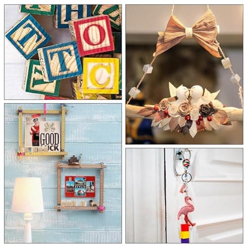ZHMKYD13 Cube Bois, 500 Pièces 1 * 1 * 1cm Mini Cube En Bois, Cube Bois Bricolage Bloc Carré De Pin Brut Cube Bois Tilleul Cube De Bois Lisse Pour Loisirs Créatifs, Tampons, Puzzle, Jouet, Nombre