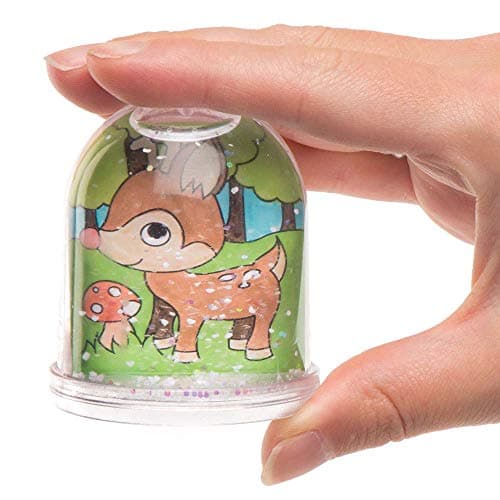Baker Ross Lot de 4 Boîtes à Boules de Neige pour Enfants AR618