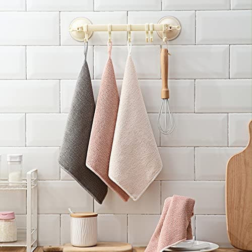 Gvolatee 9 pièces Chiffon Microfibre 30×30cm, Chiffons de Nettoyage Non Pelucheux Ecologique Tout Usage Micro Fibre Lavables et Réutilisables, Torchon Nettoyage Vitre pour Verre Maison Cuisine Voiture