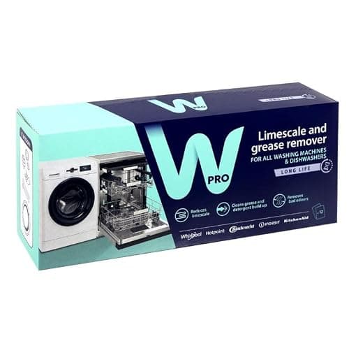 Détartrant/dégraissant 12 sachets Lave-linge 484000008801,C00308429 WPRO Lave-linge 484000008801,C00308429 WPRO
