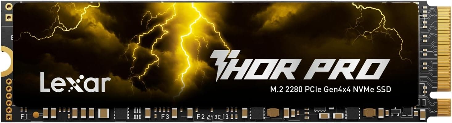 Lexar Thor Pro SSD 1To, M.2 2280 PCIe Gen4 NVMe SSD