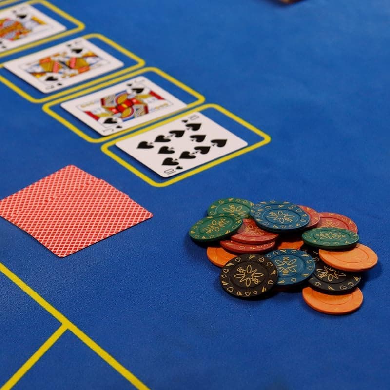 CCLIFE Jeu de Jetons de Poker, 300/500 Jetons de Poker de Casino avec Boîtier en Aluminium, Cartes à Jouer, dés, Dealer
