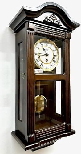 Relojesdeco, Gallo 0216EDIN50710 Horloge murale mécanique. Machines de la prestigieuse marque allemande Hermle Horloge à pendule, 66 cm, sonnerie Westminster, pièces, chaussettes et entières avec