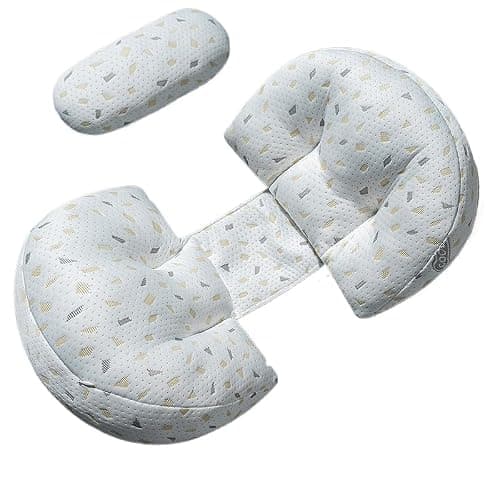 SWZEC Natty Pregnancy Pillow Thinknatty Coussin Femme Enceinte (Gris)