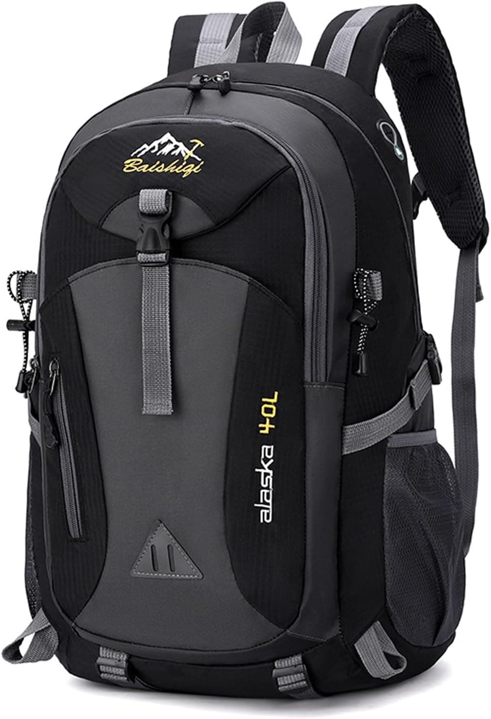 40L Grand Volume Sac à Dos Multifonction, Sac a Dos Randonnee Homme Femme,École/Trekking/Randonnée/Camping/Voyage/Pêche/Escalade/Alpinisme/Alpinisme ou Utilisation Quotidienne