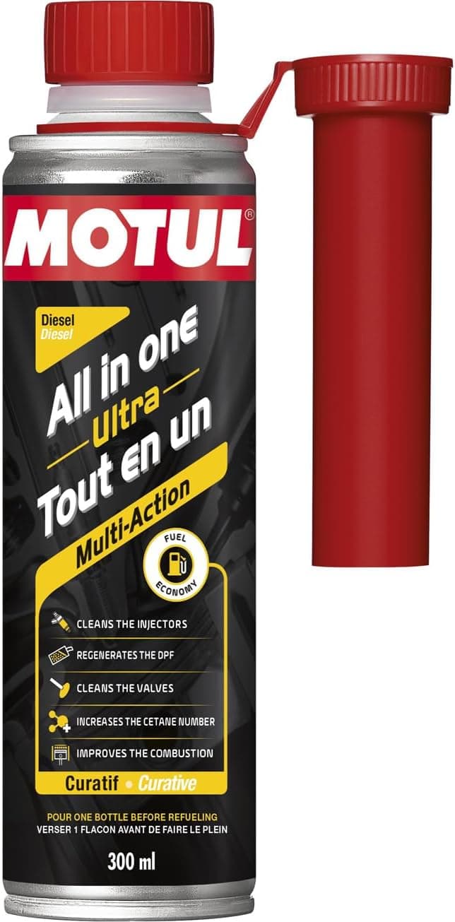 Motul Additif Tout En Un Diesel Nettoyant Injection Multi-Action 300 ml