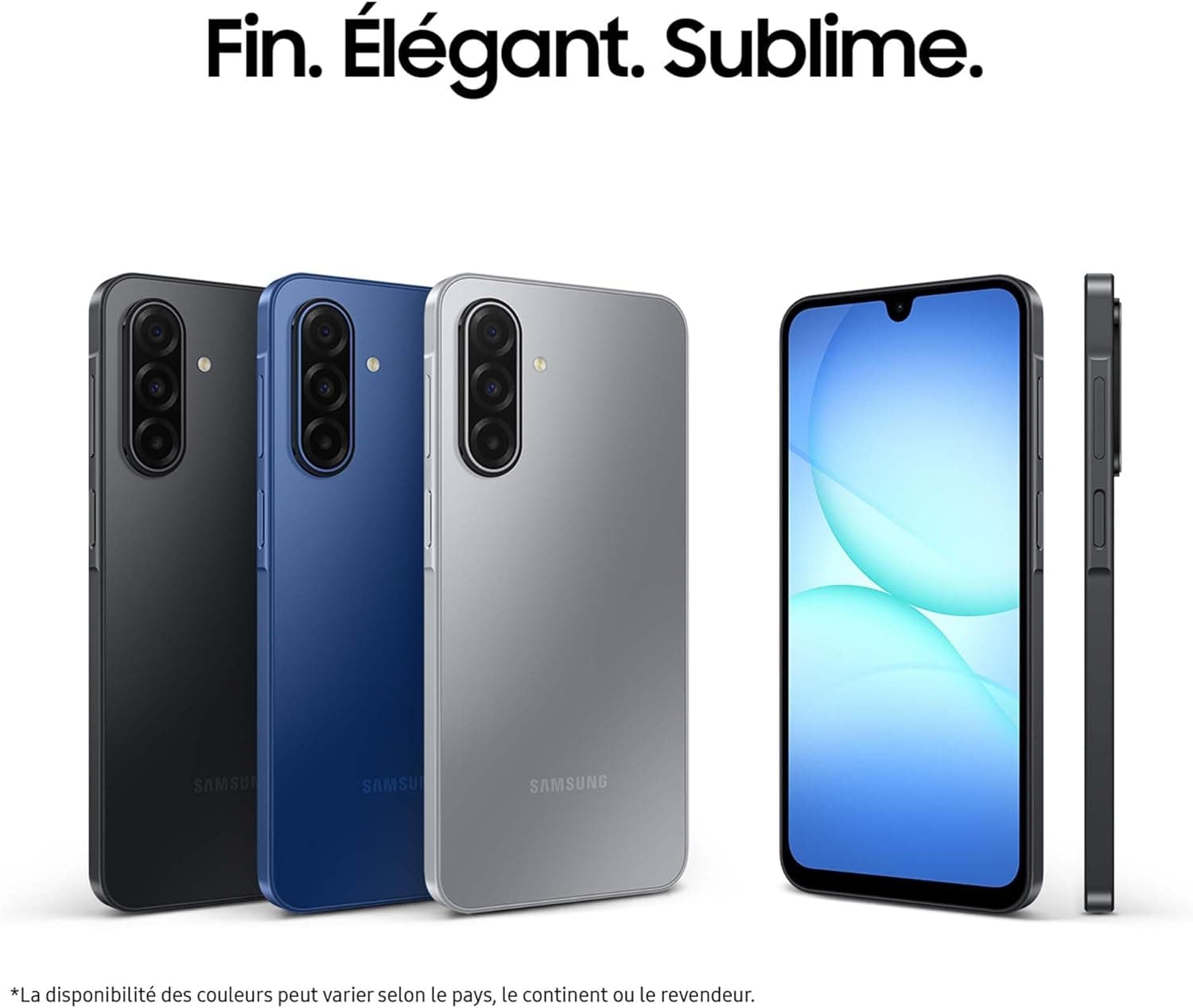 Samsung Galaxy A17 5G 128 Go, Smartphone Android déverrouillé, écran 6,7", Batterie 5000 mAh, Noir, Version FR