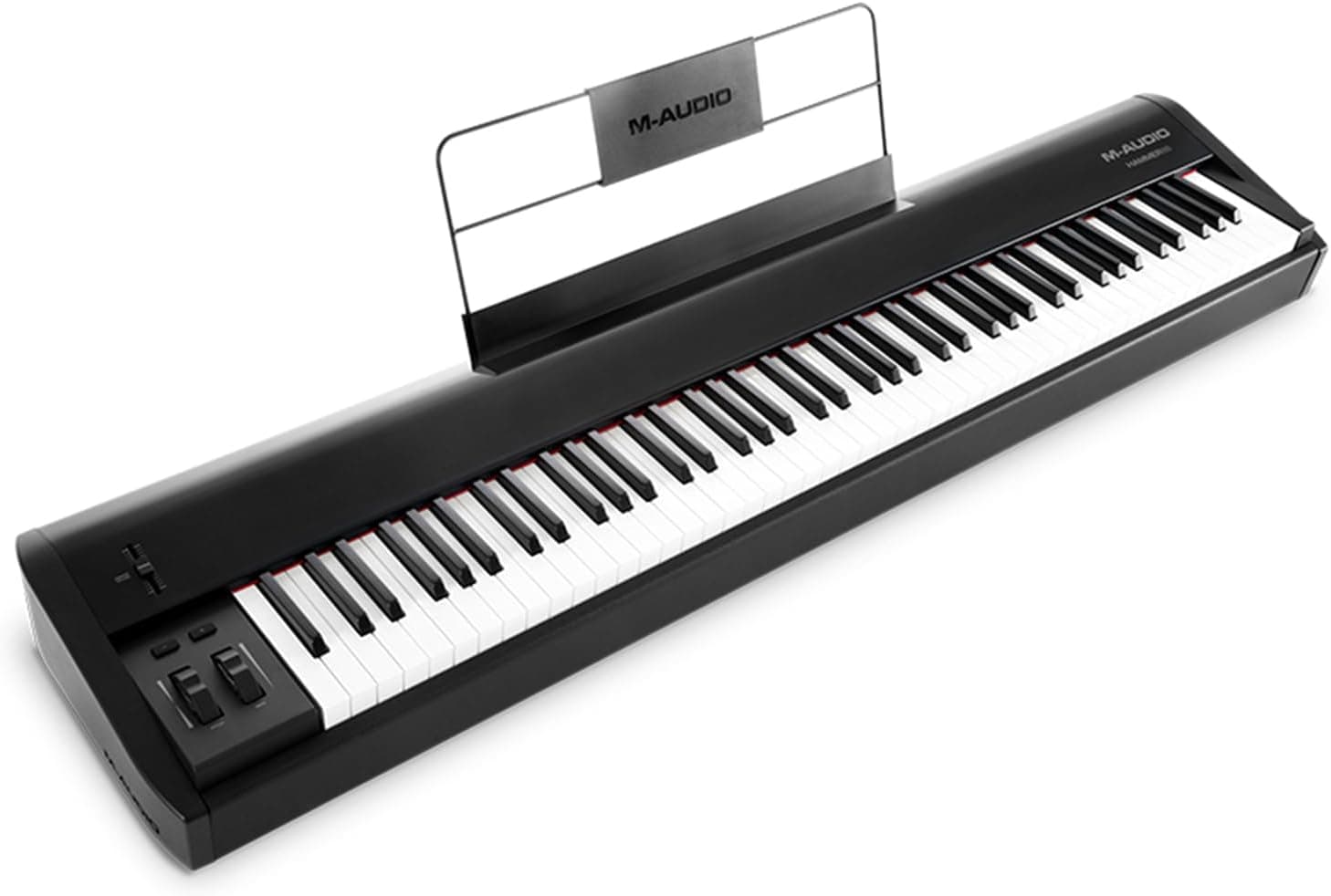 M-AUDIO Hammer 88 Controleur Clavier USB MIDI | 88 Touches a Action Marteau Lestees et Suite Logicielle d'Enregistrement en Studio