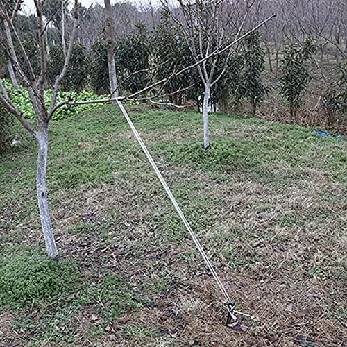 Lot de 20 piquets de sol en plastique robustes de 25 cm, piquets de bordure de paysage, piquets de tente pour extérieur, jardin, pelouse, terrasse, tentes (marron)