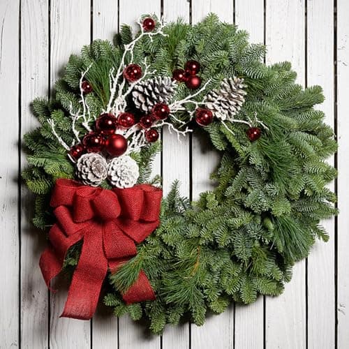 G2PLUS 10M Rouge Ruban de jute de 6 cm de Large Ruban à Carreaux Buffle de Noël Filaire Ruban de Noël,Ruban Cadeau Noël pour l'arc,Noël Décorations de Mariage