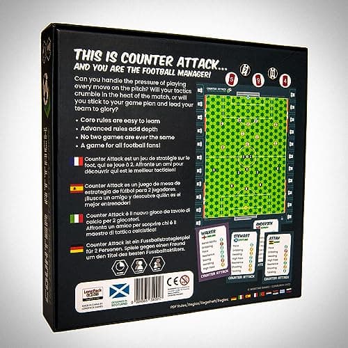 Counter Attack: Jeu de société de stratégie de Football