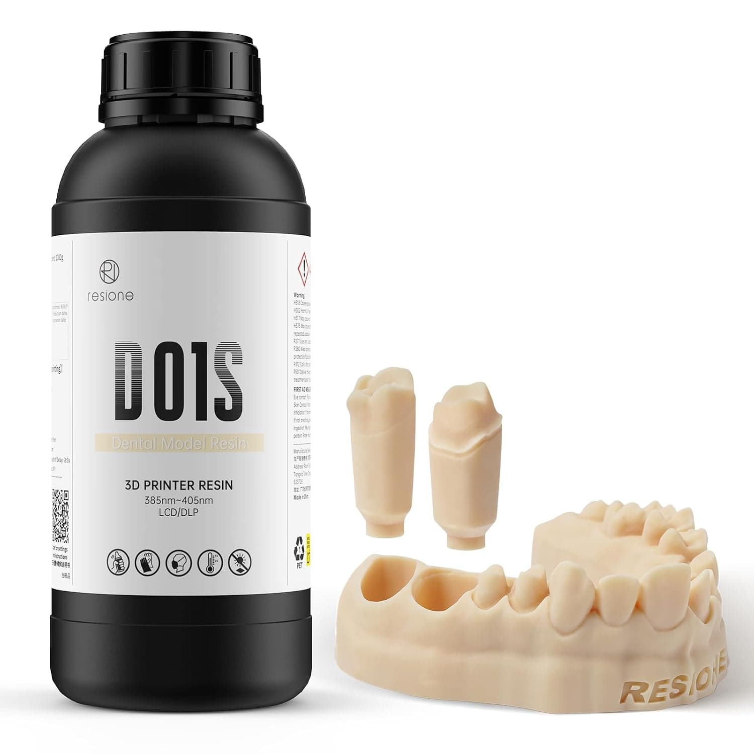 RESIONE D01S Dental Modèle résine 3D imprimante résine avec haute précision dimensionnelle