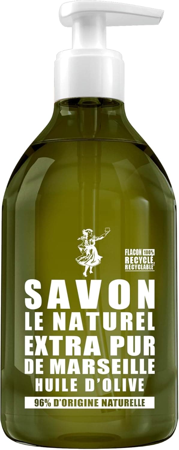 Savon Le Naturel Liquide Marseille Huile Olive Antibactérien 500ml
