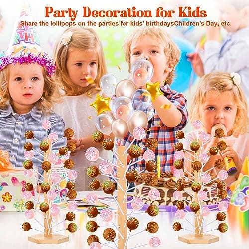 Support Sucette, Support Pour Pop Cake En Bois, 60 Trous Présentoir à Sucette, Support Sucette Présentoir à Cake Pop, Pour Les Mariages Douches De Bébé Fêtes D'Anniversaire Anniversaires