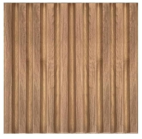 Eurodeco 12 pièces 3D Panneaux muraux & Plafond, 50cm x 50cm en Plastique PVC, Mur 3D, Plafond 3D, revêtement Mural, Salle de Jeux, 3m2 - 1mm d'épaisseur