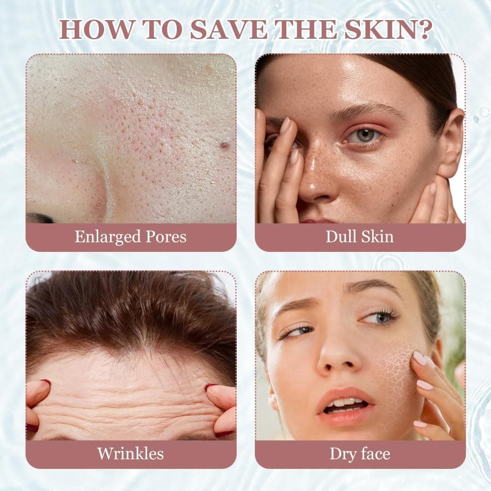Bio-Collagen Real Deep Mask, Bio Collagen Face Mask Overnight, Anti-âge Mask Collagen, Film de collagène Hydratant Masque anti-rides Réduire les ridules