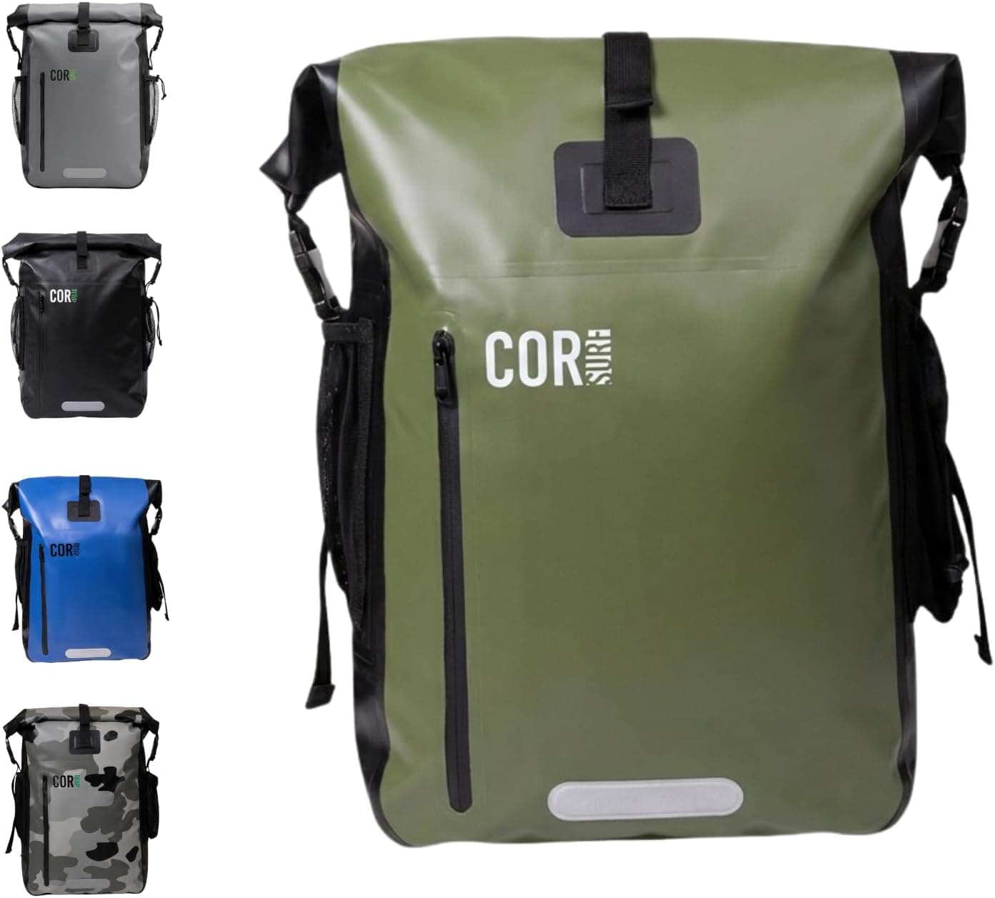 COR Surf Sac à Dos étanche avec Protection pour Ordinateur Portable | Sac étange Impermeable Sac