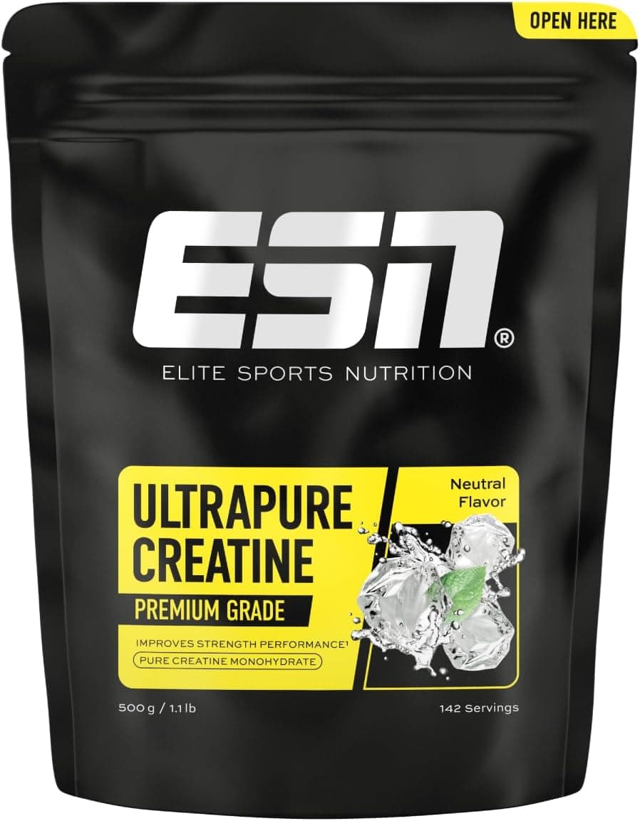 ESN Ultrapure Créatine Monohydrate, 500 g, neutre