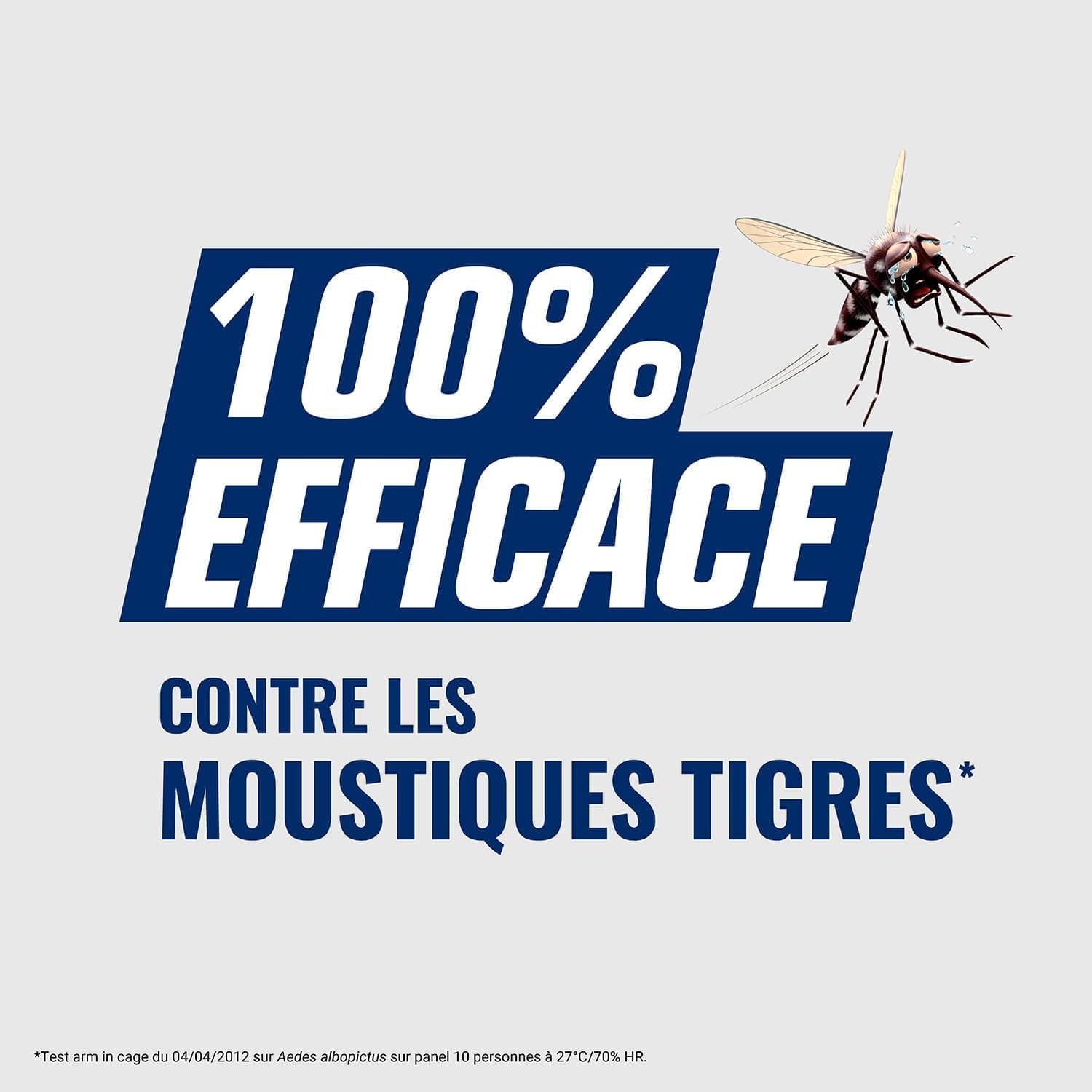 INSECT ECRAN - Spray Anti-Moustiques Répulsif Zones Infestées - 8H -3x100ml