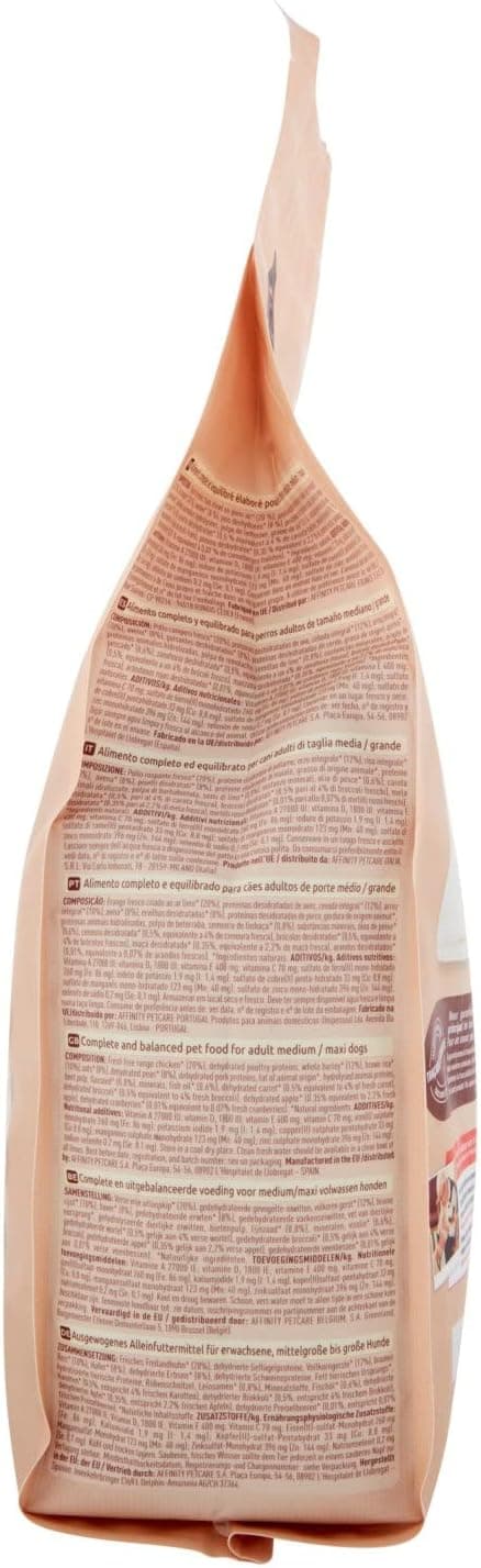 Ultima Nature Croquettes pour Chien Adult Medium/Maxi au Poulet - 3 kg