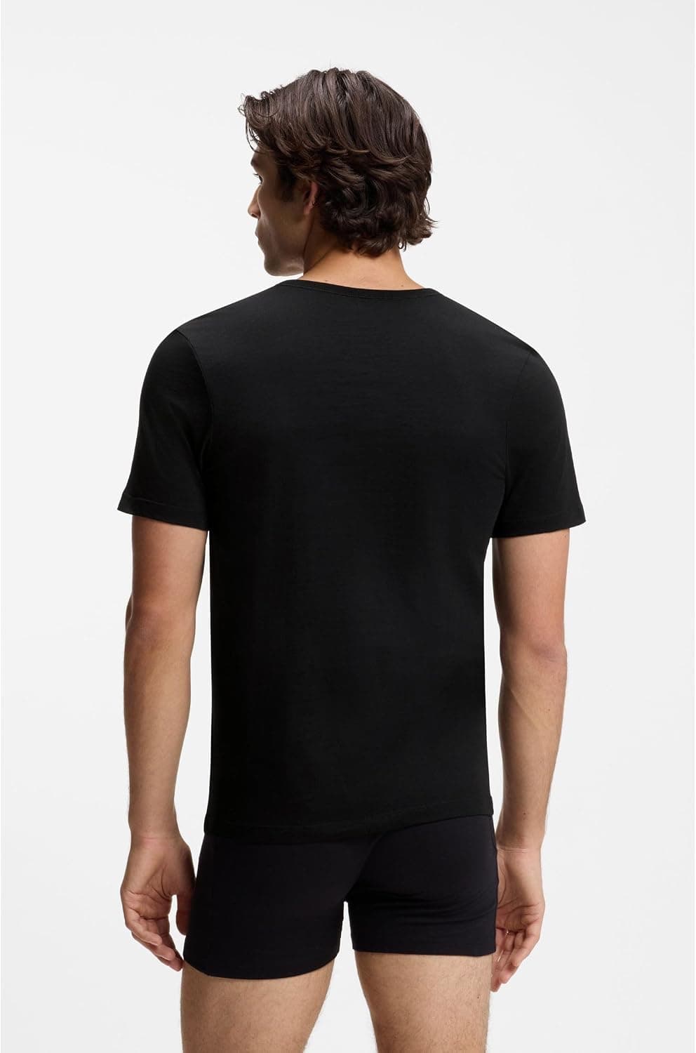 BOSS Hommes TShirtVN 3P Classic Lot de Trois t-Shirts en Coton à col V