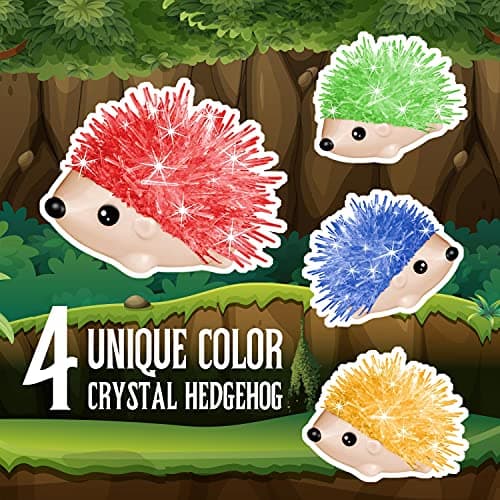 Dr.Daz - Kit de Cristaux 4 Cristaux de Couleurs à Faire croître en 3 Jours-Kit De Scientifique Jeux éducatifs 6 7 8 9 10 Ans Garçons Filles
