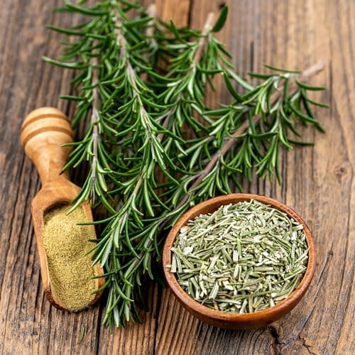 Romarin séché (250g), 100% pur et naturel pour les mélanges d'épices et le thé au romarin