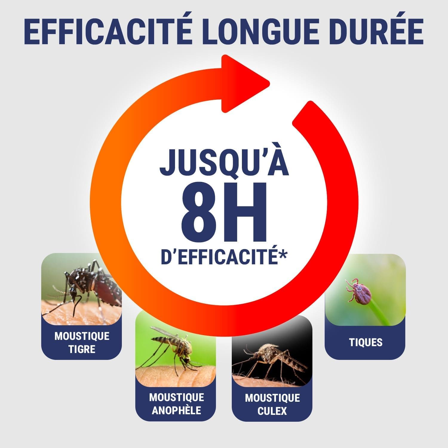 INSECT ECRAN - Spray Anti-Moustiques - Vêtements &Tissus - Dès 1 ans -100ml