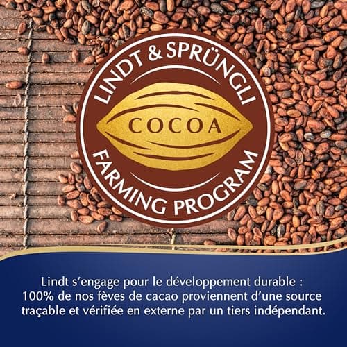 Lindt - Boîte PAYSAGE DE NOËL Assorti - Assortiment de Chocolats au Lait, Noirs et Blancs - Idéal pour Noël, 469g