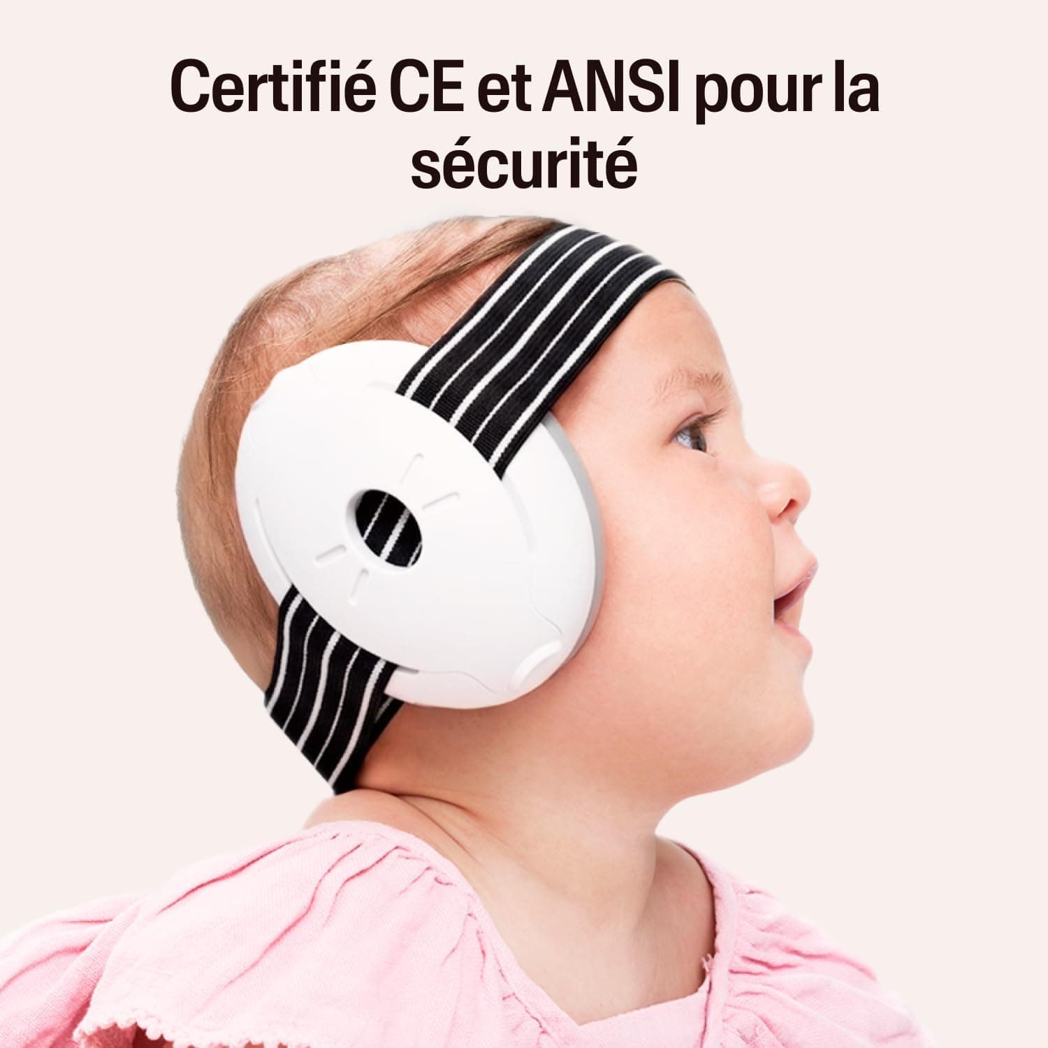 Alpine Muffy Baby Classic & Confort – Casque Anti Bruit Bebe, Certifiée CE, Bandeau Ajustable