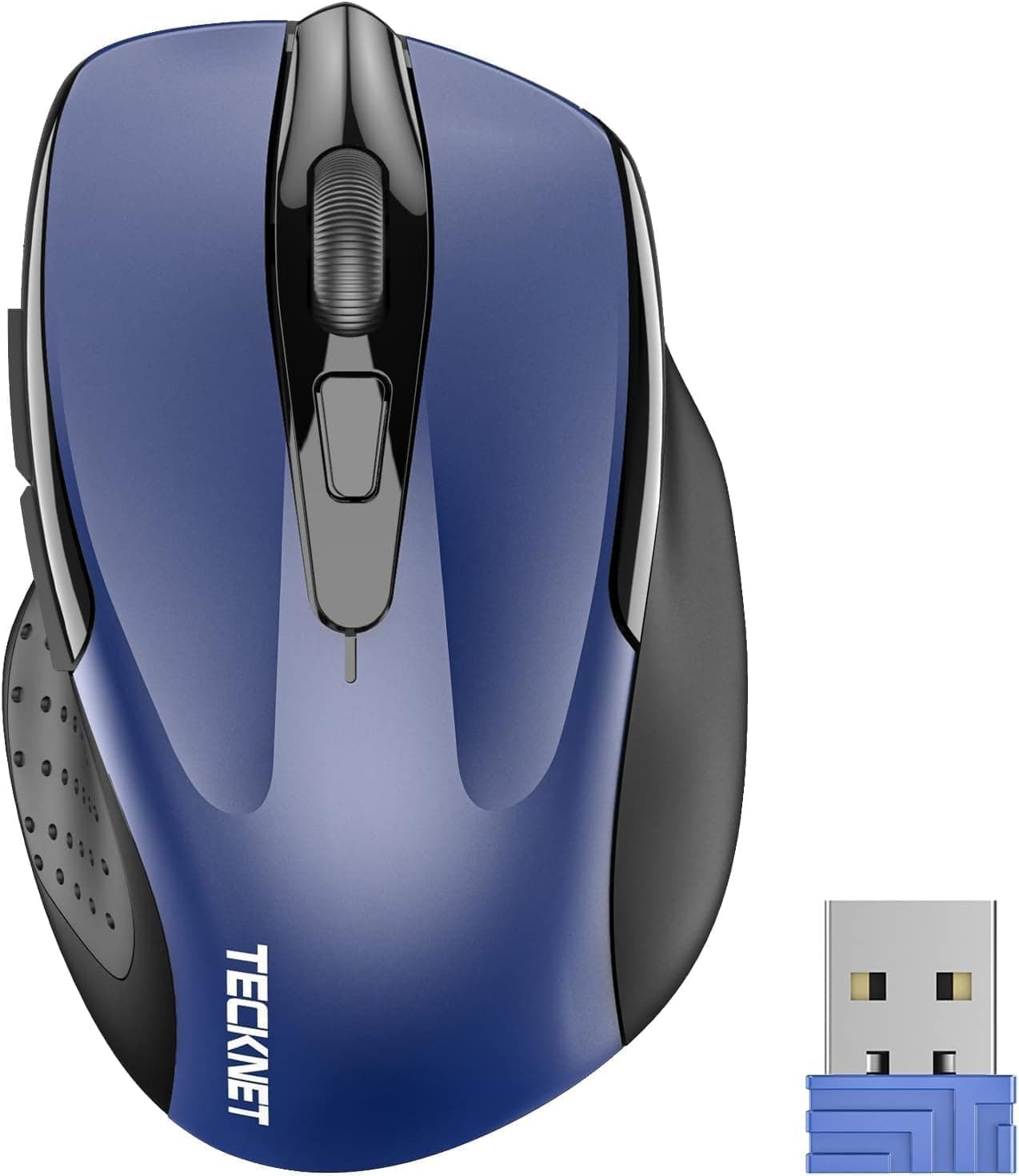 TECKNET Souris sans Fil avec Récepteur USB 2,4 GHz, Souris Ordinateur