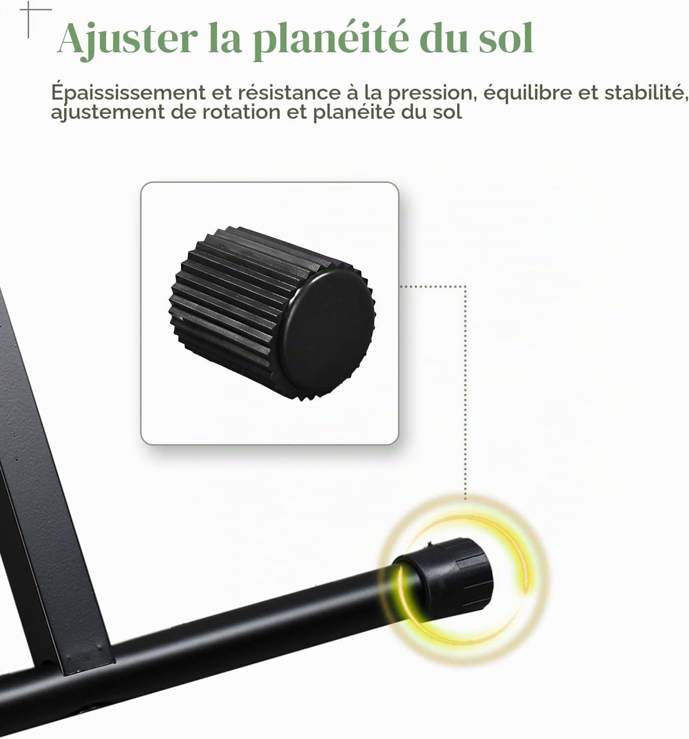 Bonnlo GEP-203 Clavier Piano 61 Touches avec Support & Tabouret de Piano, Haut-Parleurs Intégrés, Casque, Microphone, Pupitre, Écran LED, 3 Modes d'apprentissage pour Piano Débutants, Noir