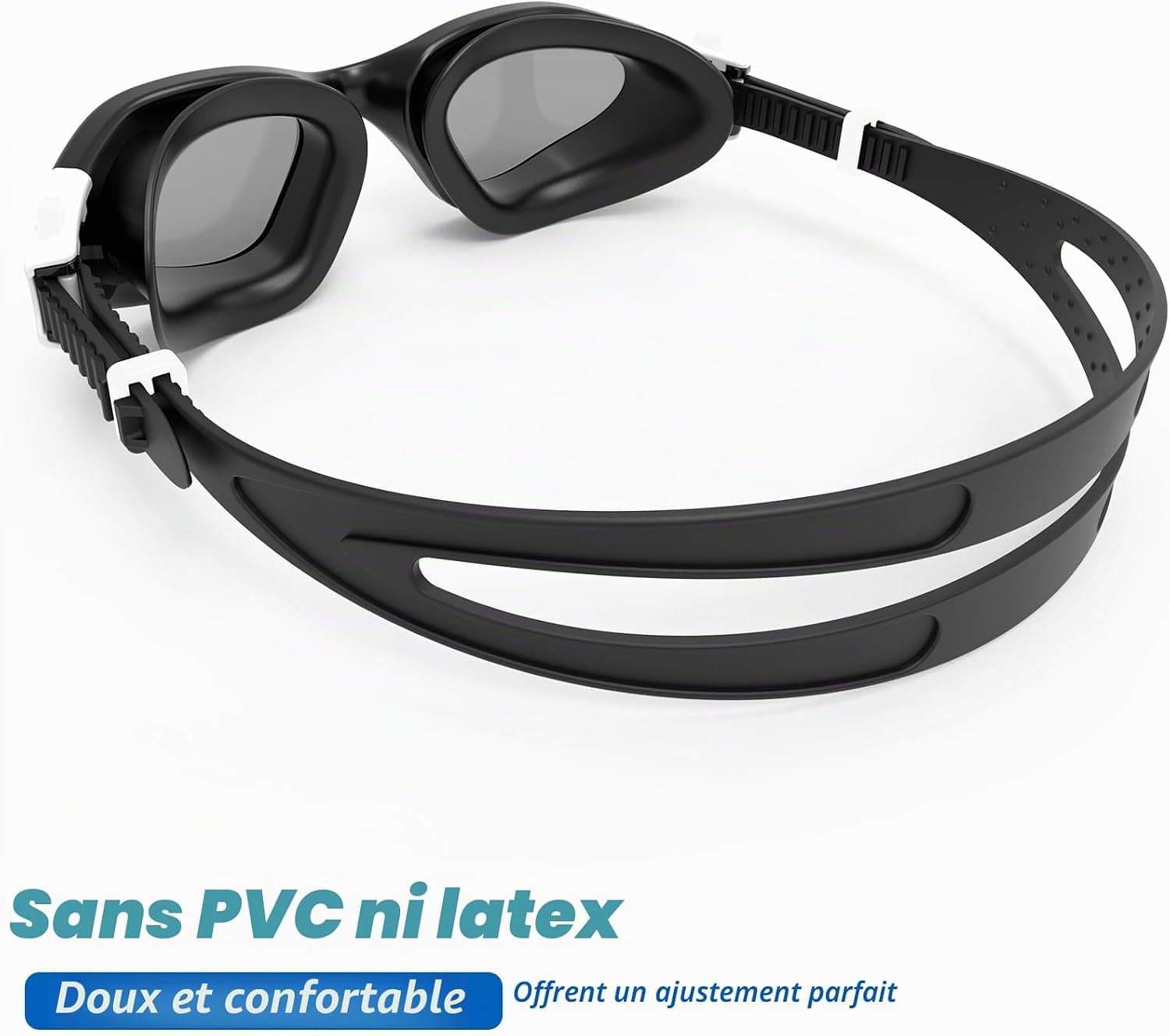 Lunettes natation antibuée,Lunettes Piscine pour hommes femmes