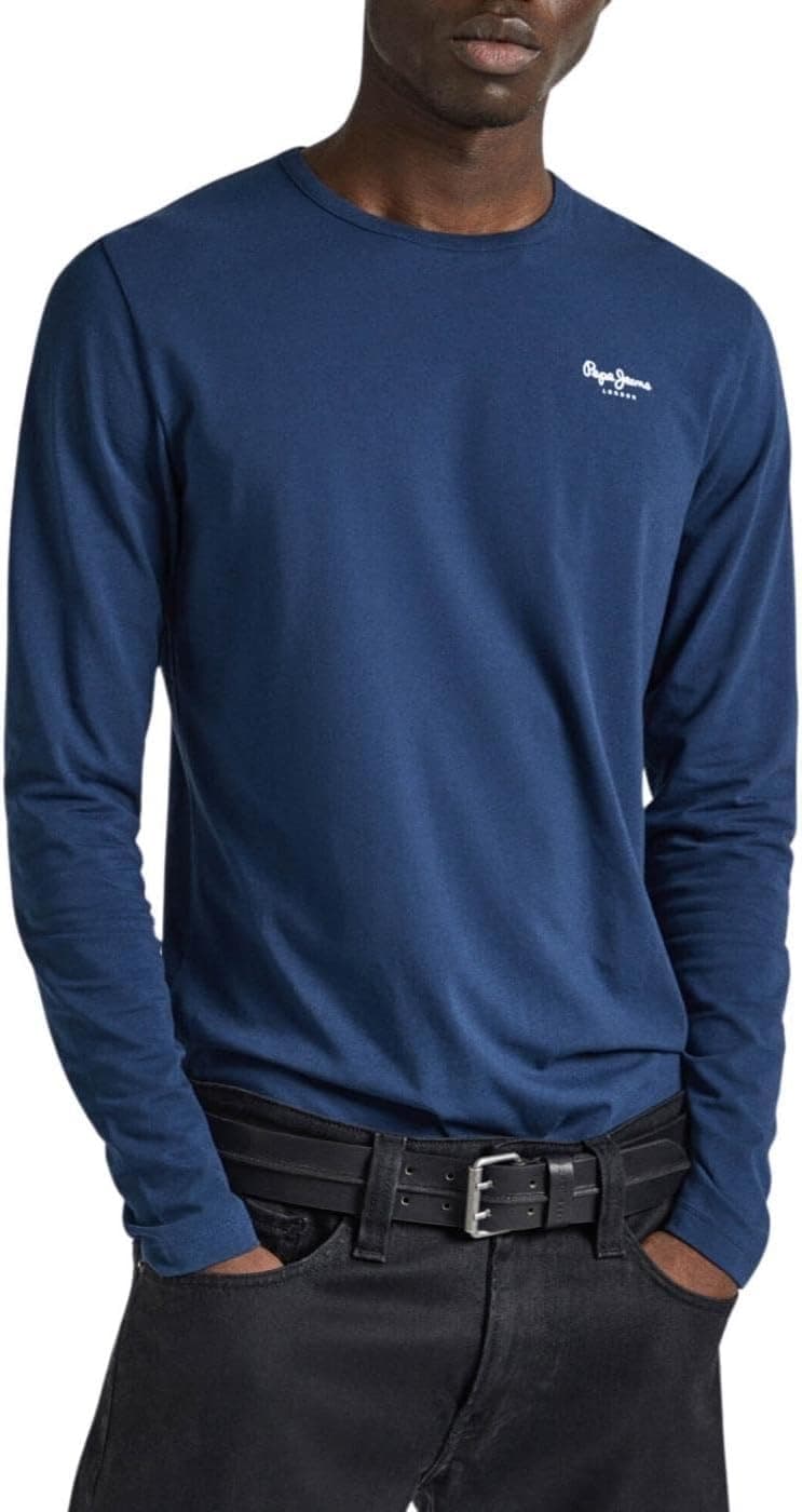 Pepe Jeans Original Basique 2 Long N T-Shirt Homme (Lot de 1)