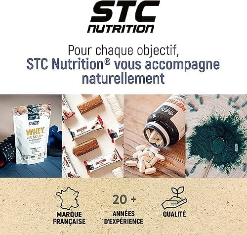 STC NUTRITION - Over Blast Finish - Gel énergie concentrée à diffusion prolongée - Action anti-fatigue et récupération - Actif breveté - Résultats prouvés