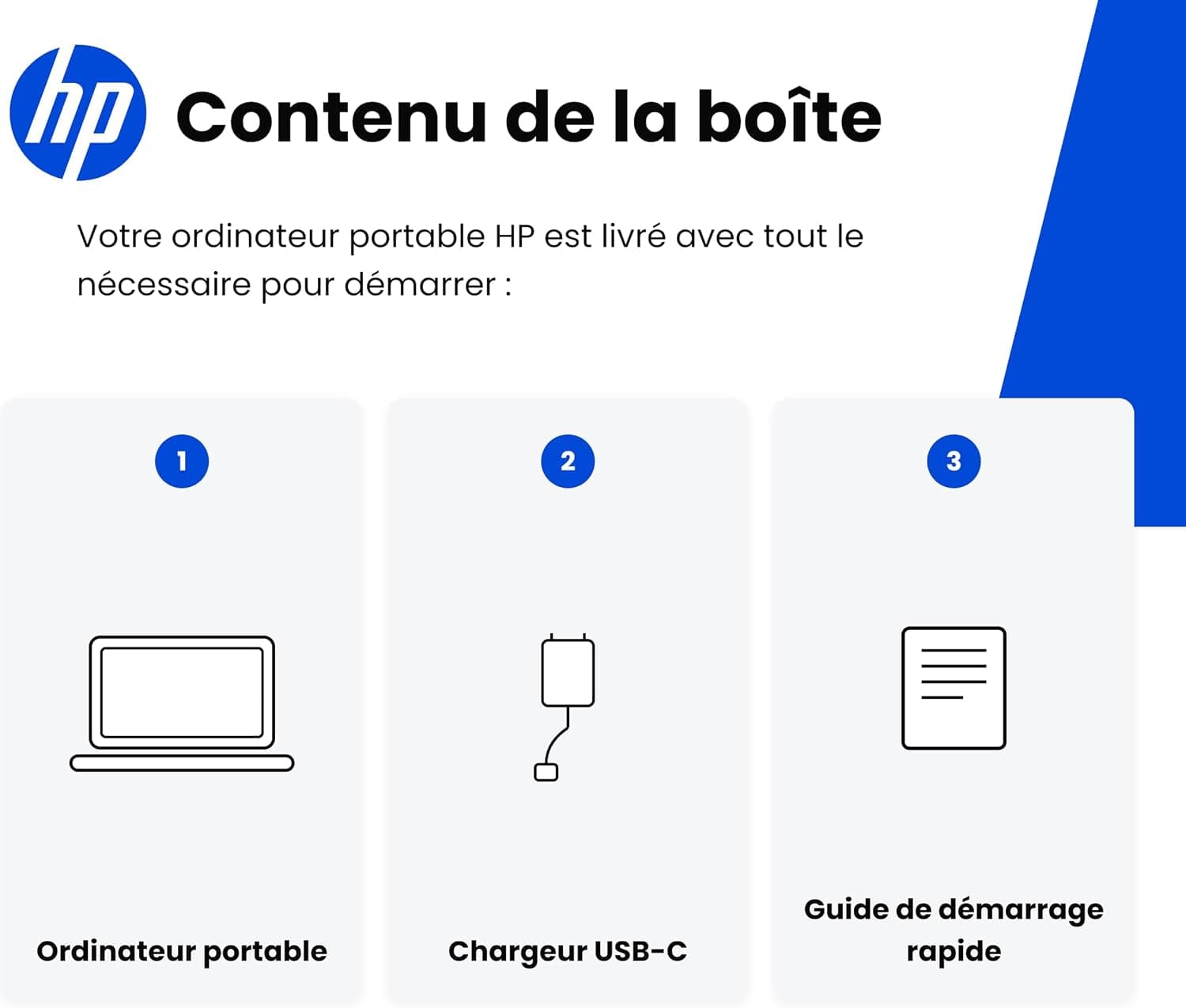 HP 15-fd0001sf Ordinateur Portable 15,6" FHD, PC Portable (Intel Celeron N100, RAM 4 Go, UFS 128 Go, Intel UHD Graphics, Windows 11), Laptop Gris, AZERTY, Microsoft 365 Personnel 12 Mois Inclus