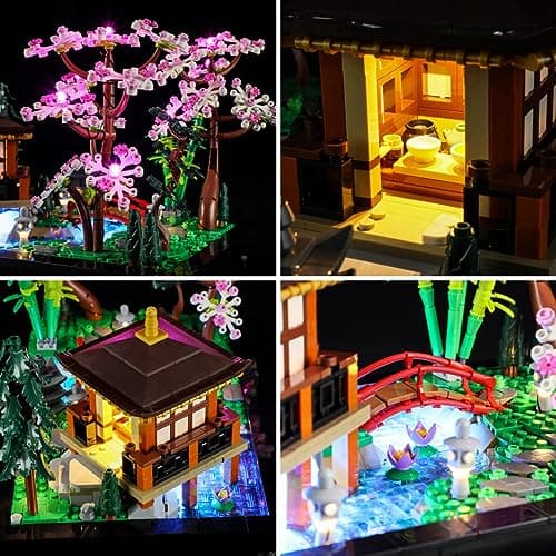 LIGHTAILING Kit d'éclairage LED pour Lego- 10315 Le jardin paisible Modèle de blocs de construction - Jeu de lumière LED compatible avec le modèle Lego (Ne pas inclure le modèle Lego)