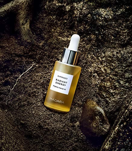 MADARA Organic Skin Care SUPERSEED Radiant Energy Facial Oil – Brightening & Radiance-Boosting Oil for Dull & Tired Skin, 30ml