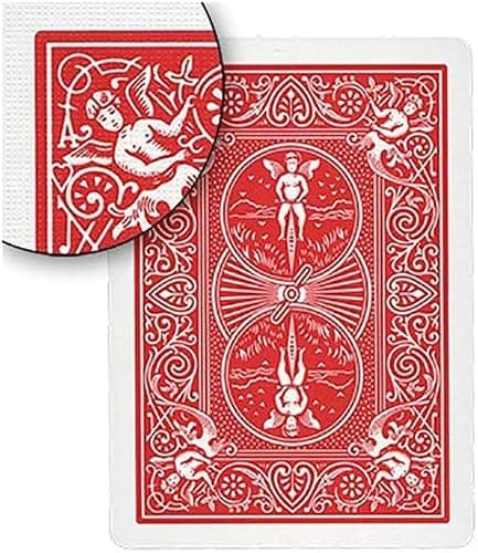 Ultimate Marked Deck (dos rouge) Tours de magie pour magicien professionnel Illusions de scène Accessoires Mentalisme Magic Gimmicks Accessoires